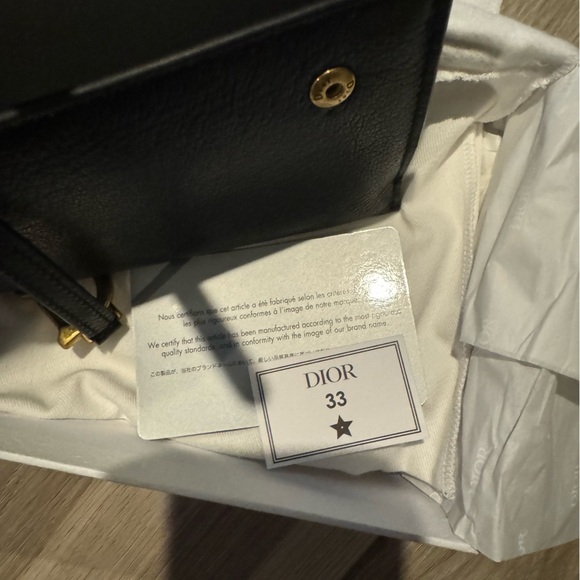 DIOR Saddle Long Wallet with Chain - Picture 5 of 7